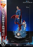 Prime 1 Studio Real Elite Masterline Superman (2025 Film) Superman with Krypto 			 - DC Comics - photo 24
