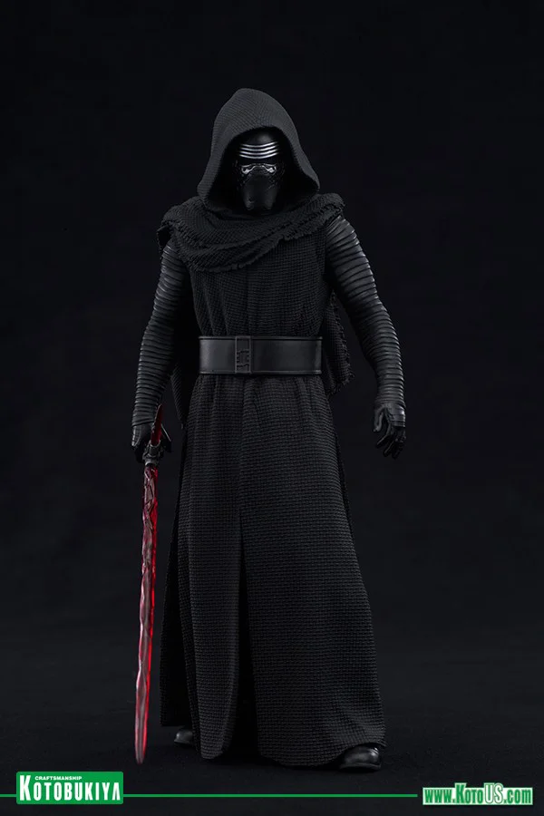 KOTOBUKIYA STAR WARS CAPTAIN KYLO REN THE FORCE AWAKENS Ver. ARTFX+ STATUE - Star Wars