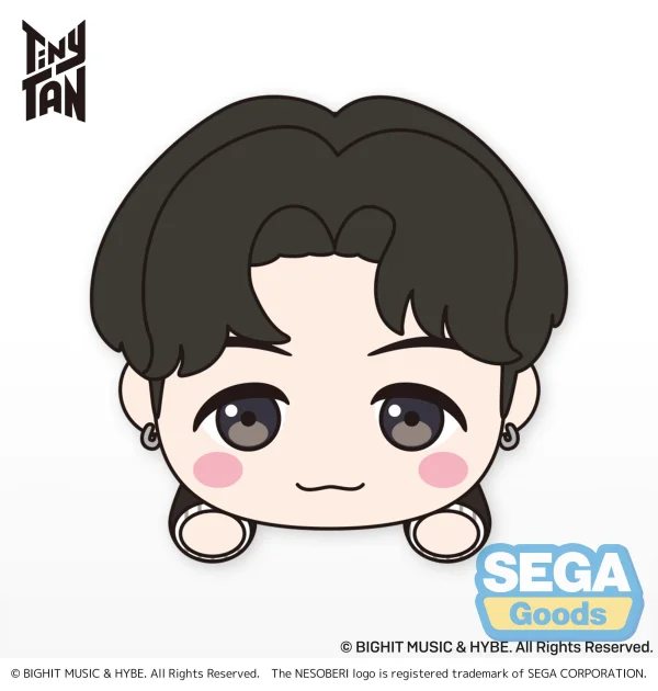 SEGA NESOBERI (Lay-Down) "TinyTAN" Tera Jumbo Plush ~Dynamite~ "SUGA" - TinyTAN