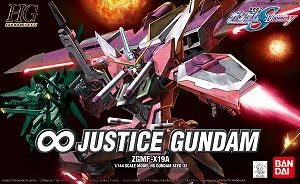 BANDAI HOBBY HG 1/144 #32 Infinite Justice Gundam - Mobile Suit Gundam SEED Destiny