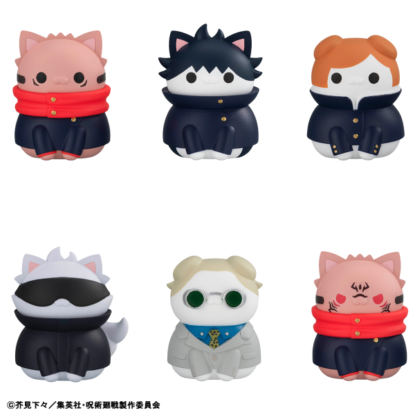 MEGA CAT PROJECT Jujutsukaisen Jujutsu Cats Shibuya Incident Ver. (8pc per box)