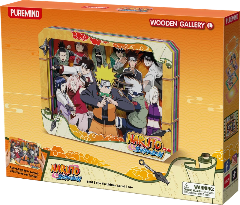PUREMIND Naruto Shippuden - The Forbidden Scroll - L - Naruto