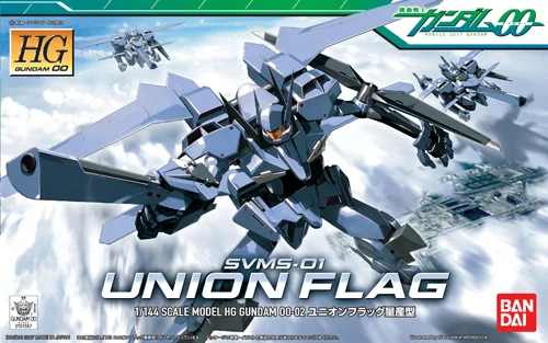 BANDAI HOBBY HG 1/144 #02 Union Flag - Mobile Suit Gundam 00