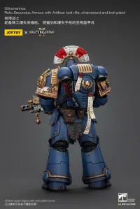 JOYTOY Ultramarines Relic Secundus Armour with Artificer bolt rifle, chainsword and bolt pistol - Warhammer 40K - photo 3