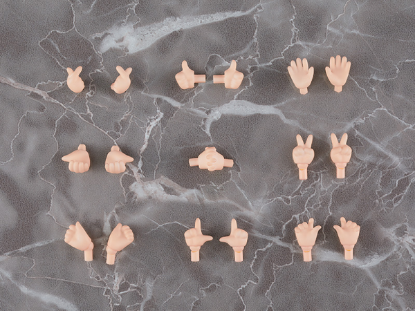 Nendoroid Doll: Hand Parts Set 02 (Cream)