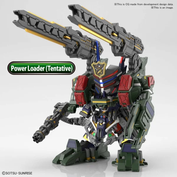 BANDAI HOBBY SDW HEROES  SERGEANT VERDE BUSTER GUNDAM DX SET - SD World Heroes