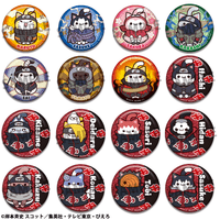 MEGA CAT PROJECT NARUTO Shippuden Nyaruto! Metal Badge Collection 2 1