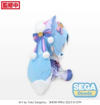 SEGA Fuwapetit Snow Miku 2023 Dodeka Jumbo Plush - Hatsune Miku - photo 4