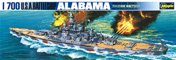 [608] 1:700 U.S. BATTLE SHIP ALABAMA