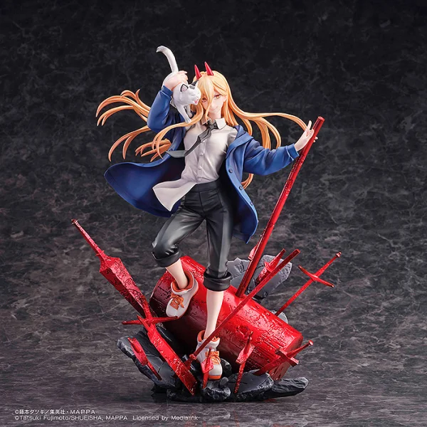SEGA CHAINSAW MAN Figure Power & Meowy - Chainsaw Man