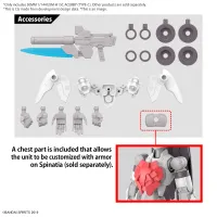 BANDAI HOBBY 30MM 1/144 EXM-H15C ACERBY (TYPE-C) - 30 Minutes Missions (30MM) - photo 6