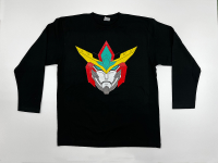 (L) Bang Brave Face Logo Long T-Shirt Black 1