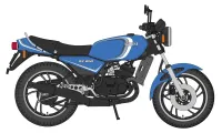 Hasegawa 1/12 Yamaha RZ250 (4L3) Y.A.C. LIMITED (1982) - Scale Kits - photo 2