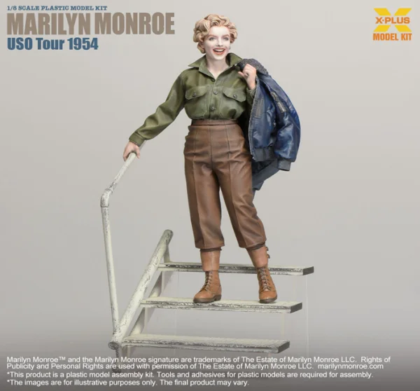 X-PLUS Marilyn Monroe USO Tour 1954 (Repro) - Character Kits