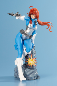 G.I. JOE SCARLETT SKY-BLUE COLOR BISHOUJO STATUE 5