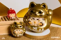 TOYZEROPLUS 200% PP Lucky Cat Daruma (Golden cat edition) - PP X Monster - photo 5