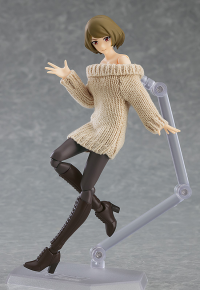 figma Female Body (Chiaki) with Off-the-Shoulder Sweater Dress 8
