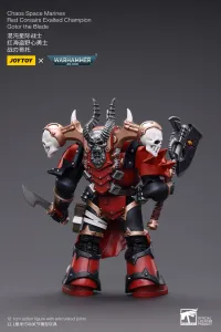 JOYTOY Chaos Space Marines Red Corsairs Exalted Champion Gotor the Blade - Warhammer 40K - photo 3