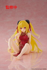 To Love-Ru Darkness Desktop Cute Figure - Golden Darkness (Chinese Dress Ver.) 6