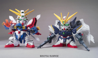 BB God Gundam & W Gundam Zero Custom Set 3