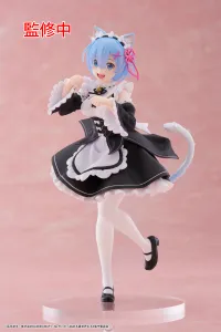 TAITO Re:Zero Starting Life in Another World Coreful Figure - Rem (Cat Maid Ver.) - Re:ZERO -Starting Life in Another World- - photo 1