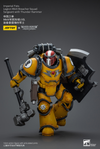 Imperial Fists Legion MkIII Breacher Squad Sergeant with Thunder Hammer 7