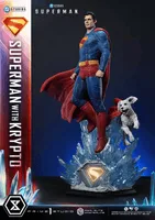 Prime 1 Studio Real Elite Masterline Superman (2025 Film) Superman with Krypto 			 - DC Comics - photo 38