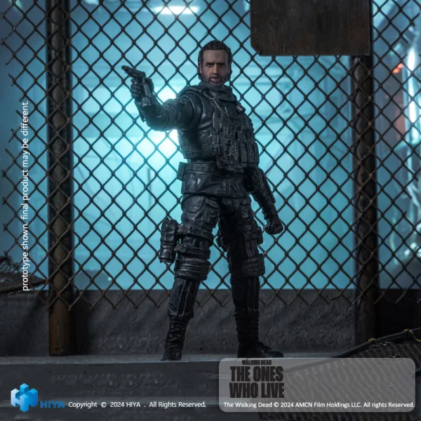 HIYA TOYS Exquisite Mini Series 1/18 Scale THE WALKING DEAD THE ONES WHO LIVED Rick - The Walking Dead