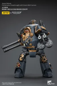 JOYTOY Space Wolves Contemptor Dreadnought with Gravis Bolt Cannon - Warhammer 40K - photo 5