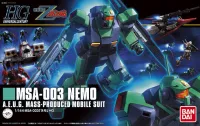 BANDAI HOBBY HGUC 1/144 #150 Nemo (Z Ver) - Mobile Suit Gundam Zeta - photo 1
