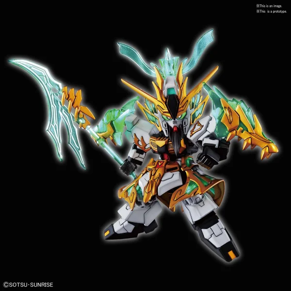 BANDAI HOBBY SD SANGOKU SOKETSUDEN [02] GUAN YU YUN CHANG NU GUNDAM - SD Gundam Sangokuden Brave Battle Warriors