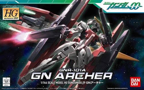 BANDAI HOBBY HG 1/144 #29 Gundam GN Archer - Mobile Suit Gundam 00