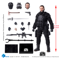 Exquisite Super 1/12 Scale 6 Inch The Walking Dead The Ones Who Lived Rick Action Figure 5