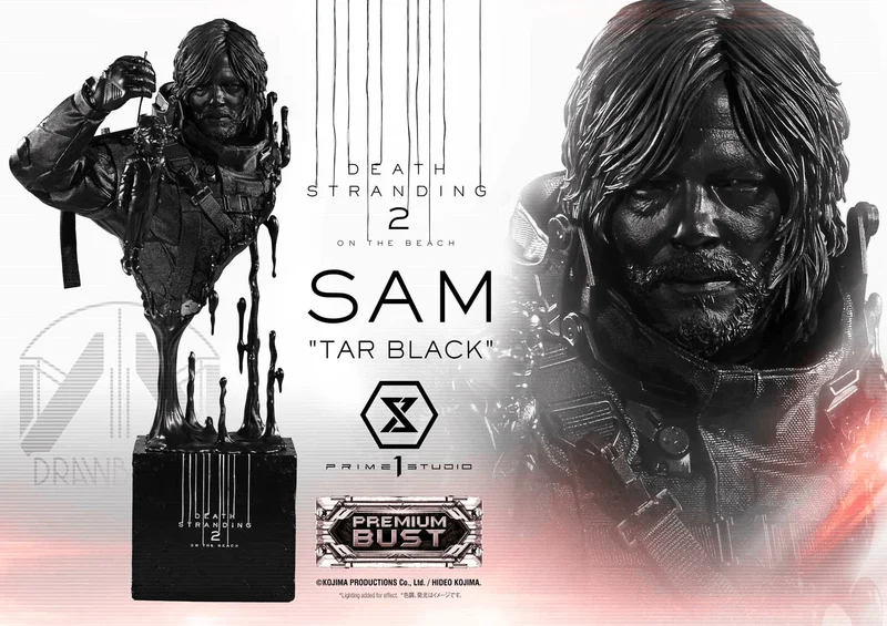 Prime 1 Studio Premium Bust DEATH STRANDING 2: ON THE BEACH SAM "TAR BLACK" 			 - DEATH STRANDING