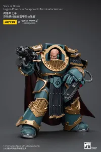 JOYTOY Sons of Horus Legion Praetor in Cataphractii Terminator Armour - Warhammer 40K - photo 4