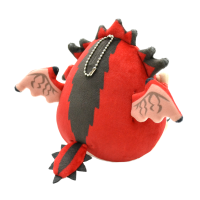 Monster Hunter Fluffy Eggshaped Plush Mini Rathalos 2