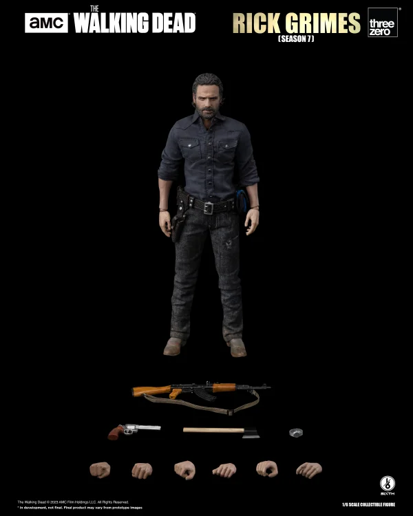 threezero The Walking Dead - 1/6 Rick Grimes (Season 7) - The Walking Dead