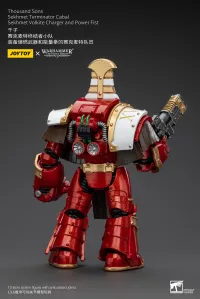 JOYTOY Thousand Sons Sekhmet Terminator Cabal Sekhmet Volkite Charger And Power Fist - Warhammer 40K - photo 9