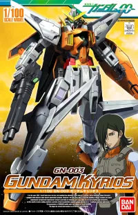 BANDAI HOBBY HG 1/100 #03 Gundam Kyrios - Mobile Suit Gundam 00 - photo 1