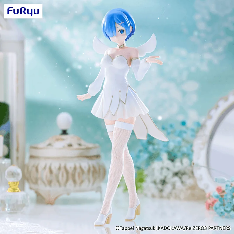 FuRyu Re:ZERO -Starting Life in Another World- BiCute Pure Figure -Rem Little Wings- - Re:ZERO -Starting Life in Another World-