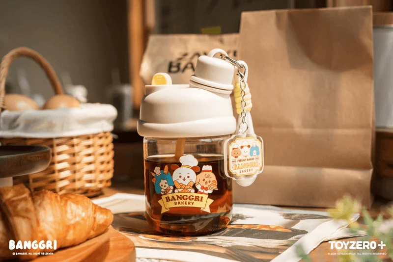 TOYZEROPLUS BANGGRI Bakery Series - Insulated Water Bottle with Straw - Banggri