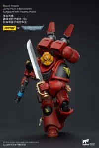 JOYTOY Blood Angels Jump Pack Intercessors Sergeant With Plasma Pistol - Warhammer 40K - photo 2