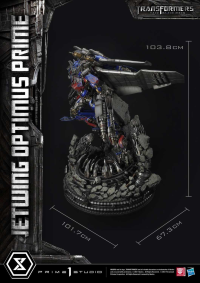 Museum Masterline Transformers: Dark of the Moon (Film) Jetwing Optimus Prime Bonus Version 35