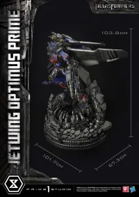 Prime 1 Studio Museum Masterline Transformers: Dark of the Moon (Film) Jetwing Optimus Prime Bonus Version - Transformers - photo 35