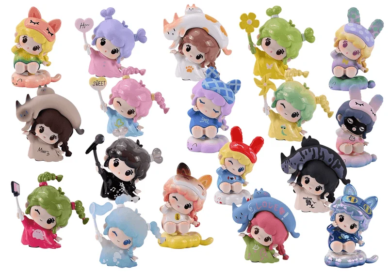 Shenzhen Mabell Animation Development Sweeties Sweet Day Series (Set of 10 figures) - Blind Boxes