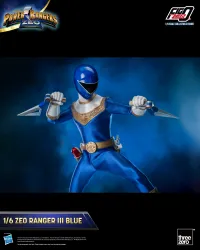 threezero Power Rangers Zeo - FigZero 1/6 Zeo Ranger III Blue - Power Rangers - photo 8