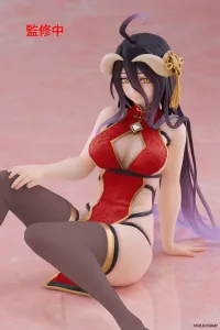 TAITO Overlord Desktop Cute Figure - Albedo (Chinese Dress Ver.) Renewal - Overlord - photo 6