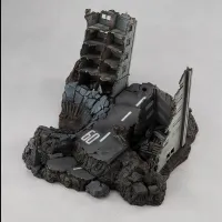 MegaHouse G Structure Ruins at New Yark (For 1/144 HG Models) - Mobile Suit Gundam - photo 6
