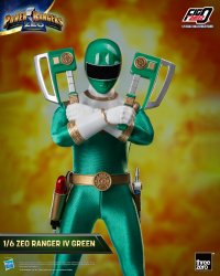 Power Rangers Zeo - FigZero 1/6 Zeo Ranger IV Green 10