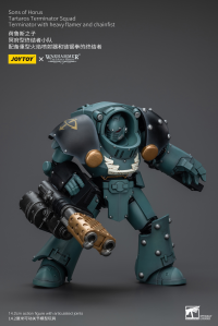 Sons Of Horus Tartaros Terminator Squad Terminator With Heavy Flamer And Chainfist 9